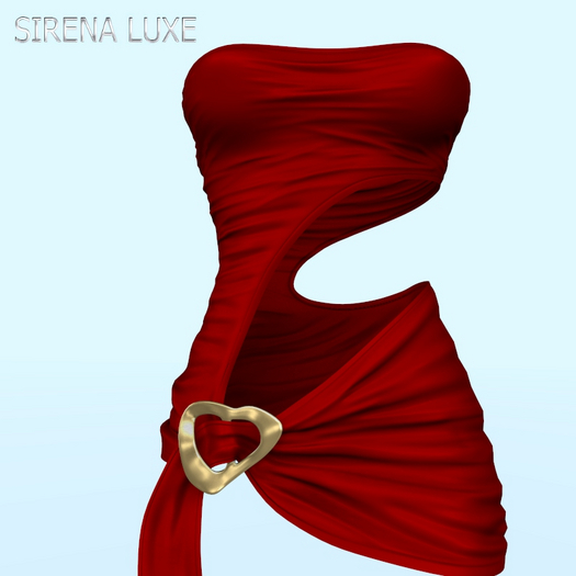 Second Life Marketplace - Red Heavenly Dress LEGACY